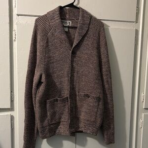 Duluth Trading Co Men's Tan Cardigan Sweater